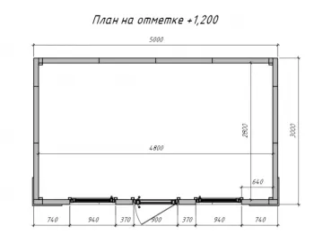 Павильон 5х3 метра