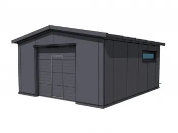 Модульный гараж 3x6 метра